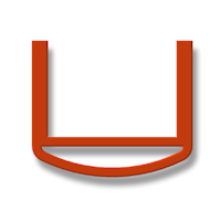 Silikon-U-Profil mit ovaler Hohlkammer