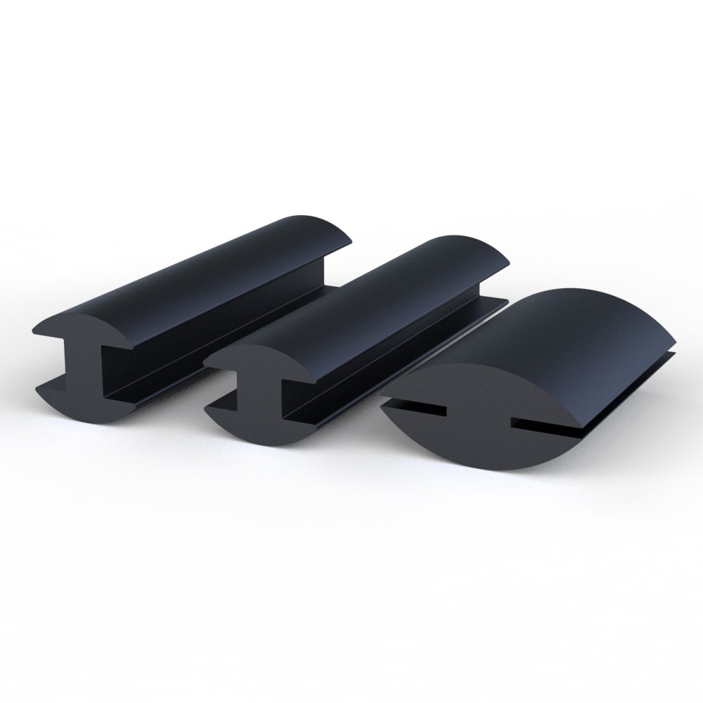 H-Profile abgerundet