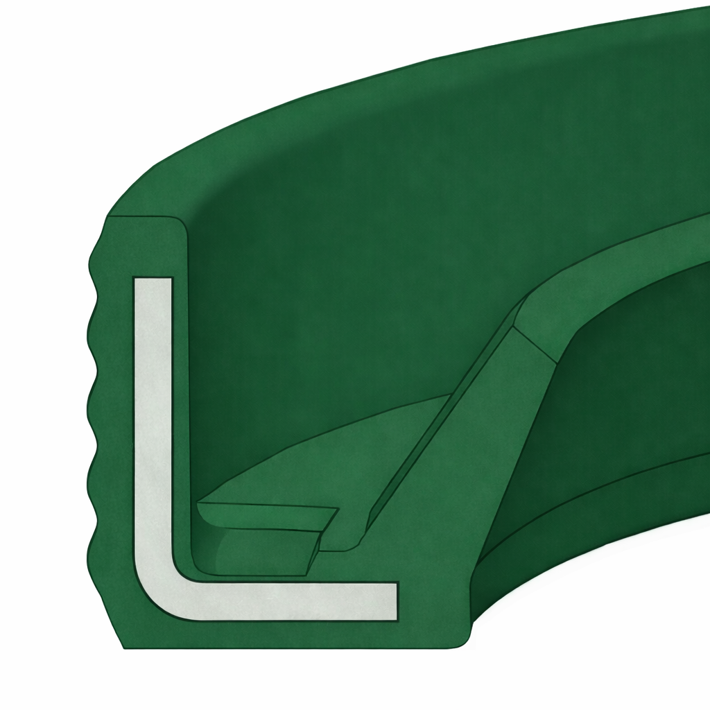 Radialwellendichtringe Typ WAOK NBR-Qualität