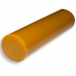 Polyurethan-Rundstab – Gelb, Härte 80A, Länge 50 Cm, Durchmesser 35 Mm – Elastischer Gummifederstab Für Maschinenbau & Dämpfung