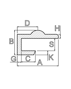Silikon-Abdichtungsprofil