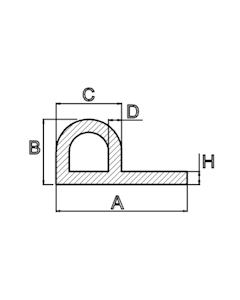 Silikon-p-Profil