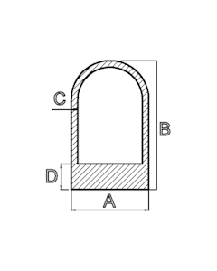 Silikon-d-Profil