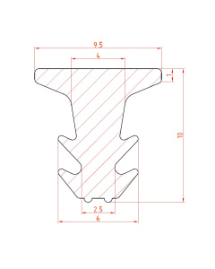 Treppenprofil gummi