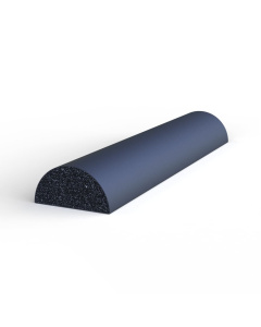 Moosgummi halbrund 10x5 mm