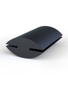 Gummi-H-Profil 2.5 + 2.5 mm, BxH: 8x6.2 mm