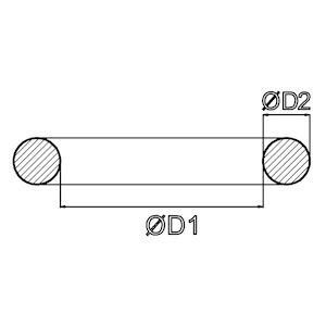 O Ring  109-123  mm Schnurstärke 3,5 mm NBR 70 Dichtring O-Ringe 