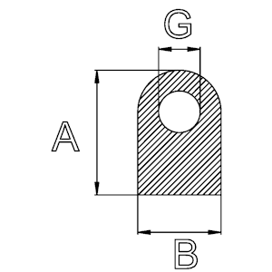 Gummi Halbrundprofil